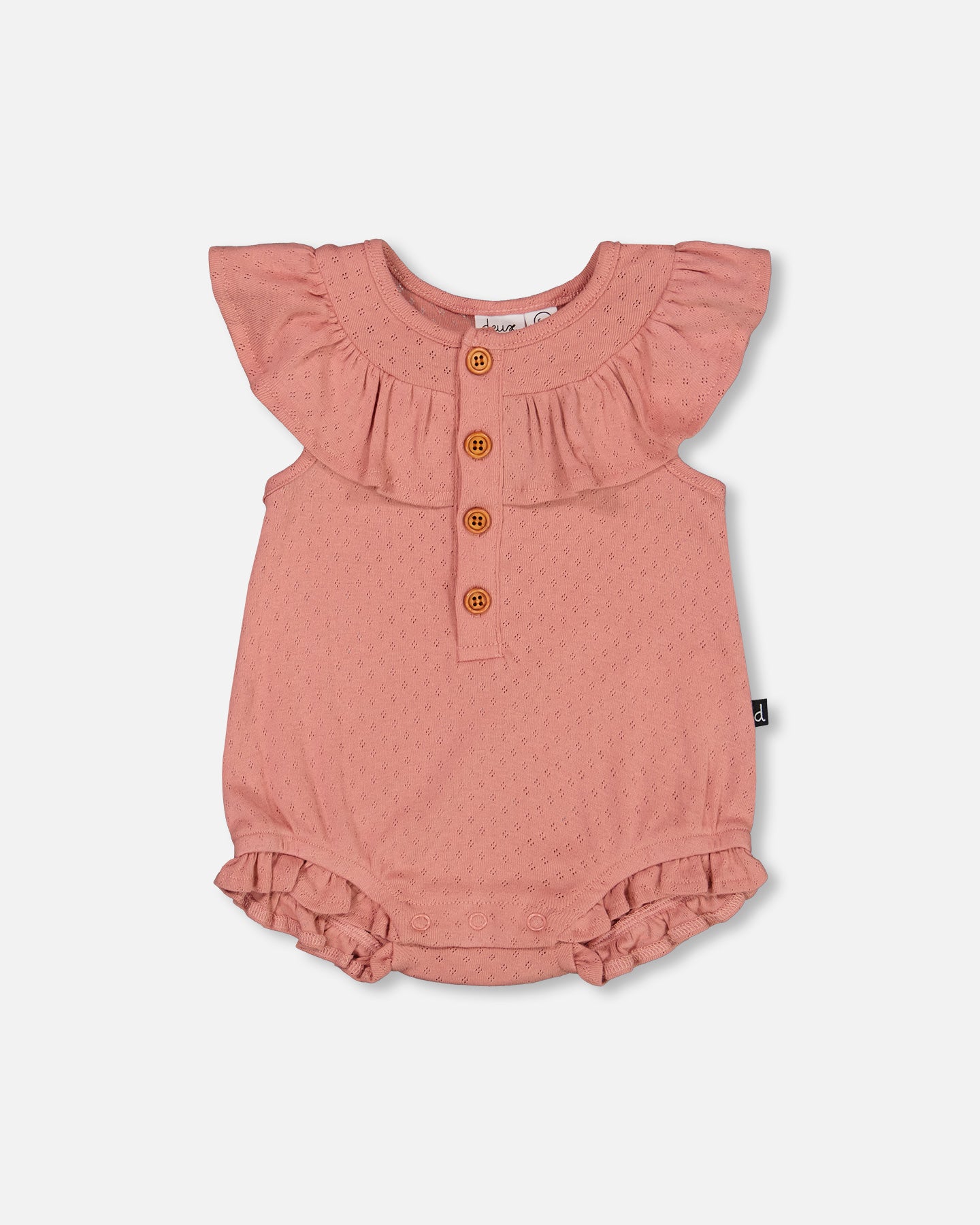 Boutique Petites Fleurs - Barboteuse en coton biologique F30A40 - Deux par Deux