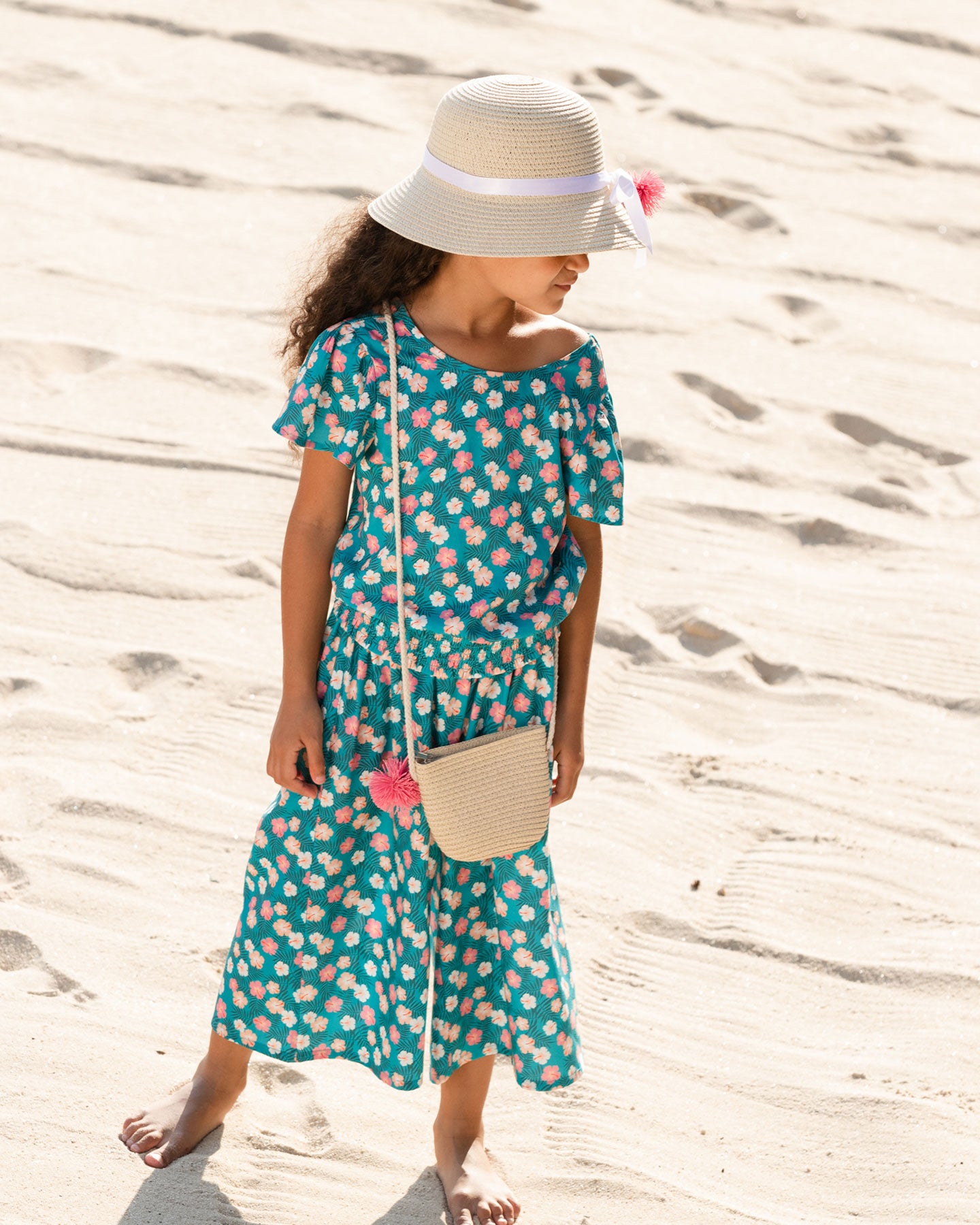 Boutique Petites Fleurs - Blouse vacances dans les îles F30J15 - Deux par Deux