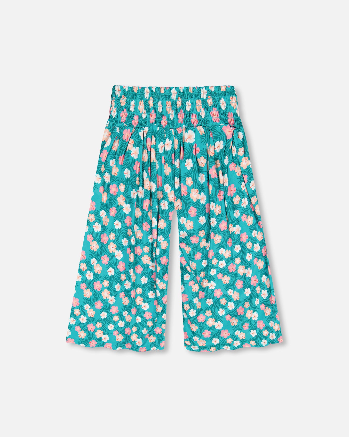 Boutique Petites Fleurs - Pantalon 3/4 vacances dans les îles F30J20 - Deux par Deux