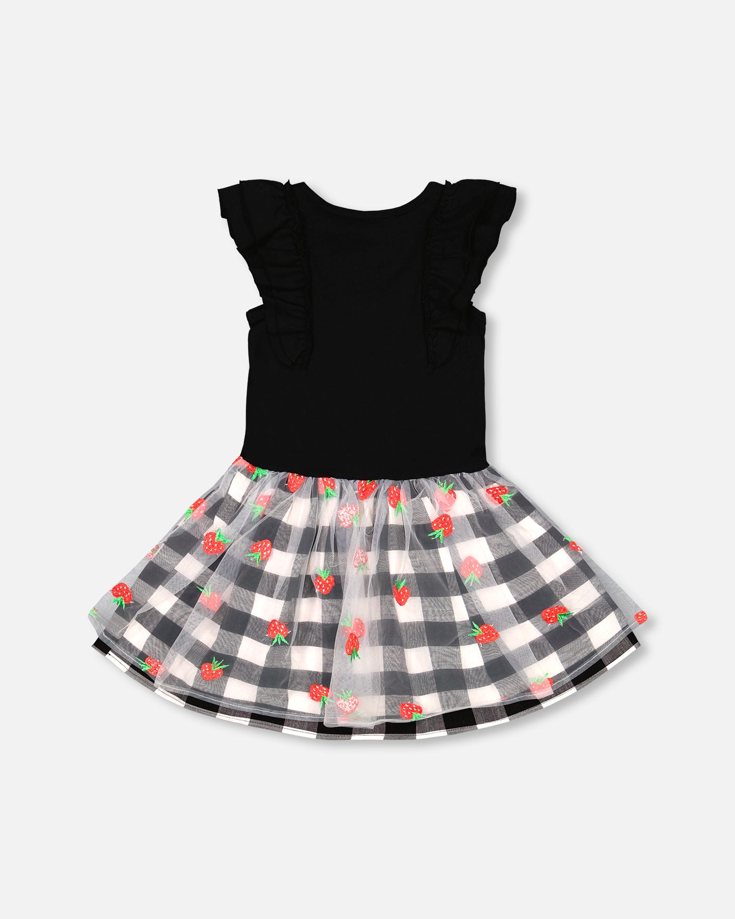 Boutique Petites Fleurs - Robe J'aime ta fraise F30K87 - Deux par Deux