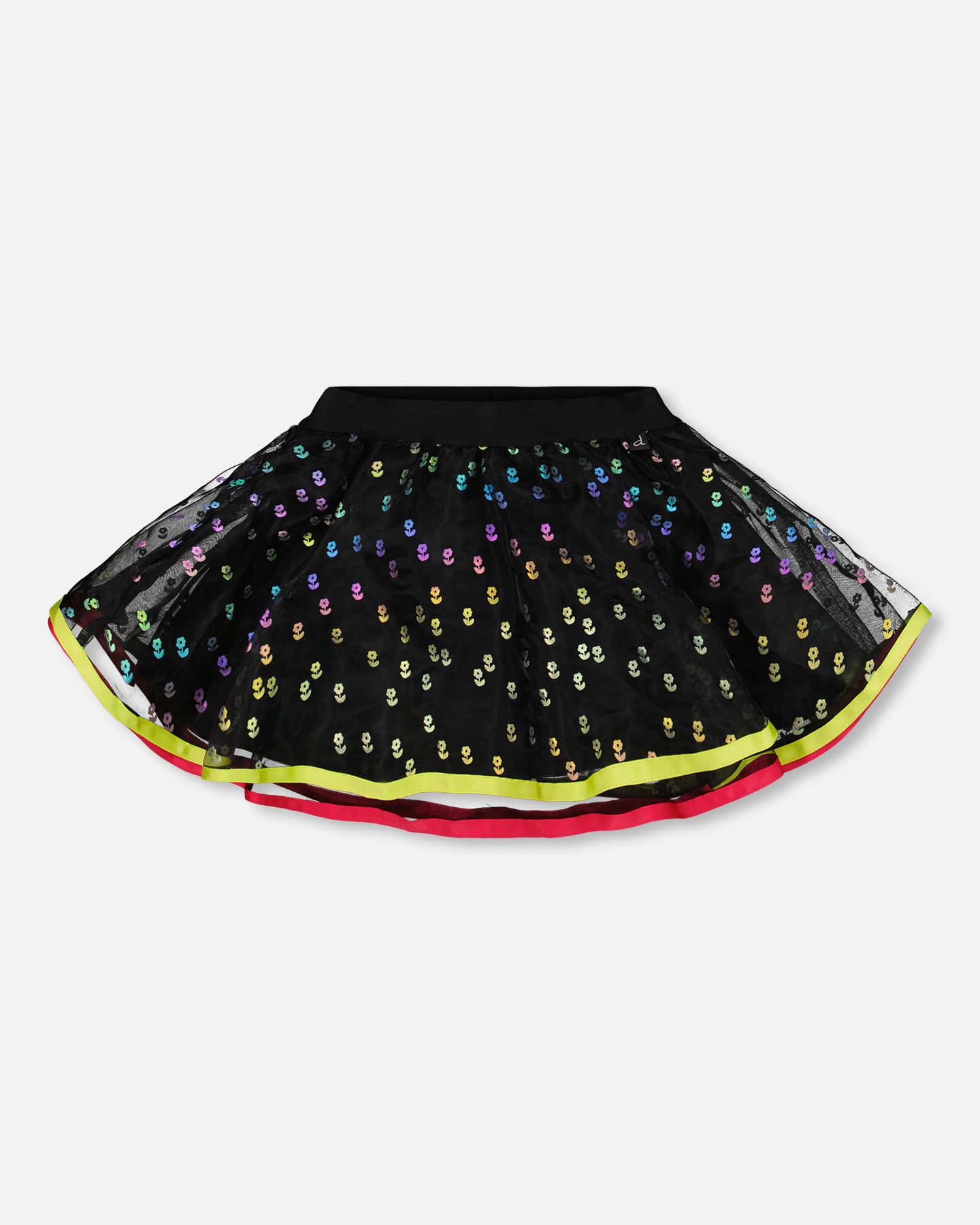 Boutique Petites Fleurs -Jupe en tulle vive les copines F30L80 - Deux par Deux