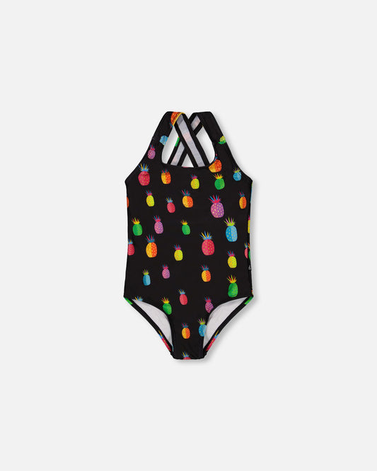 Boutique Petites Fleurs - Maillot une pièce Ananas F30NG21 - Boutique Petites Fleurs