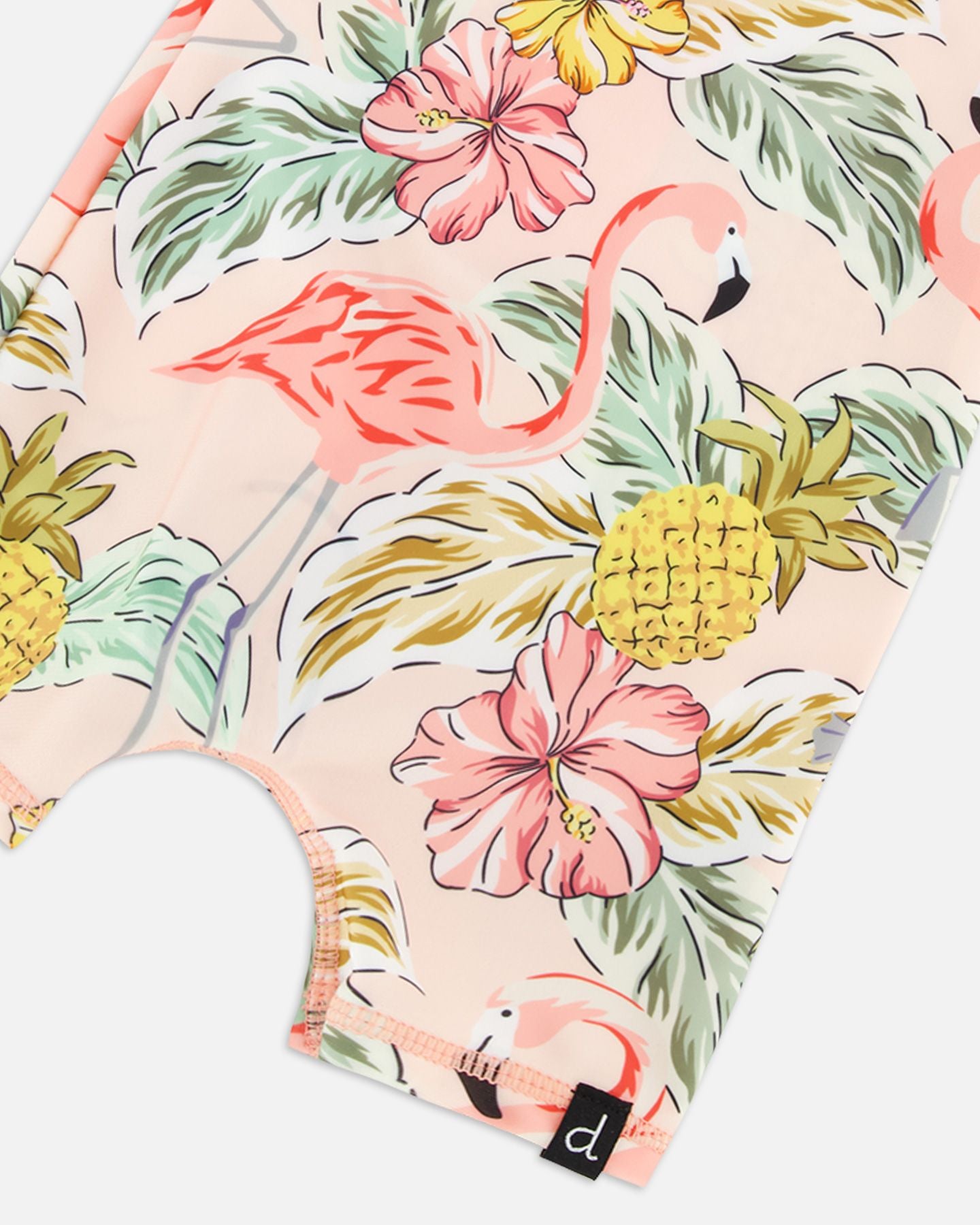 Boutique Petites Fleurs - Maillot rashguard flamant rose F30NG85 - Deux par Deux