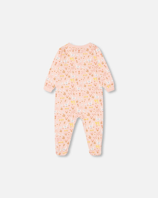 Boutique Petites Fleurs - Pyjama bébé Petites Les Oies F30PA40 - Deux par Deux