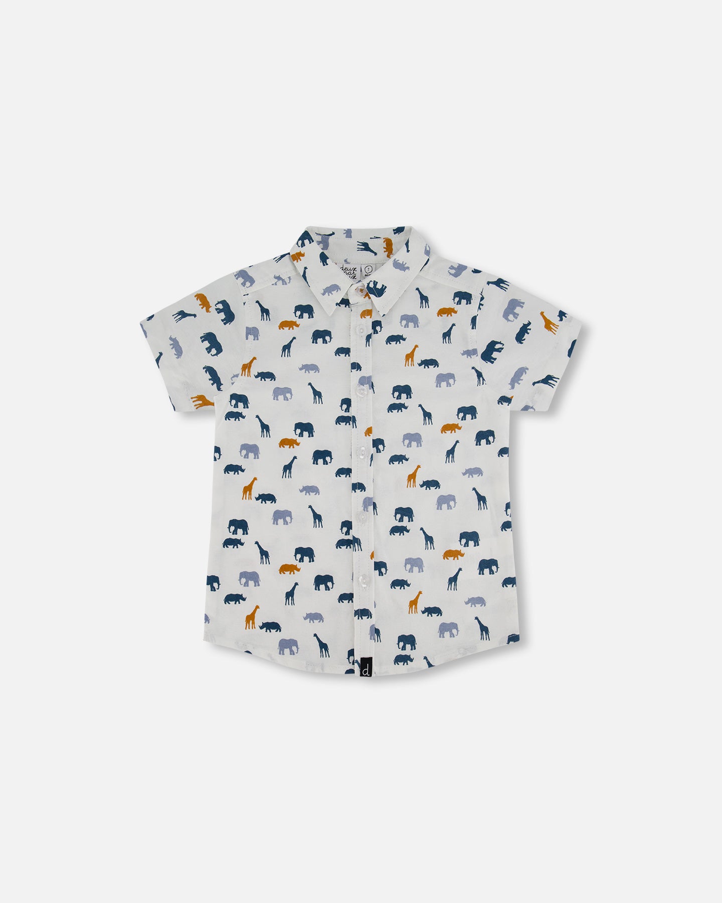 Boutique Petites Fleurs - Chemise Parc Safari F30T11 - Deux par Deux