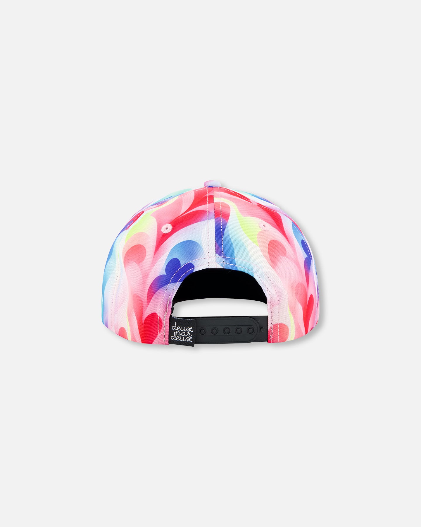 Boutique Petites Fleurs - Casquette coeur arc-en-ciel F30VC5 - Deux par Deux