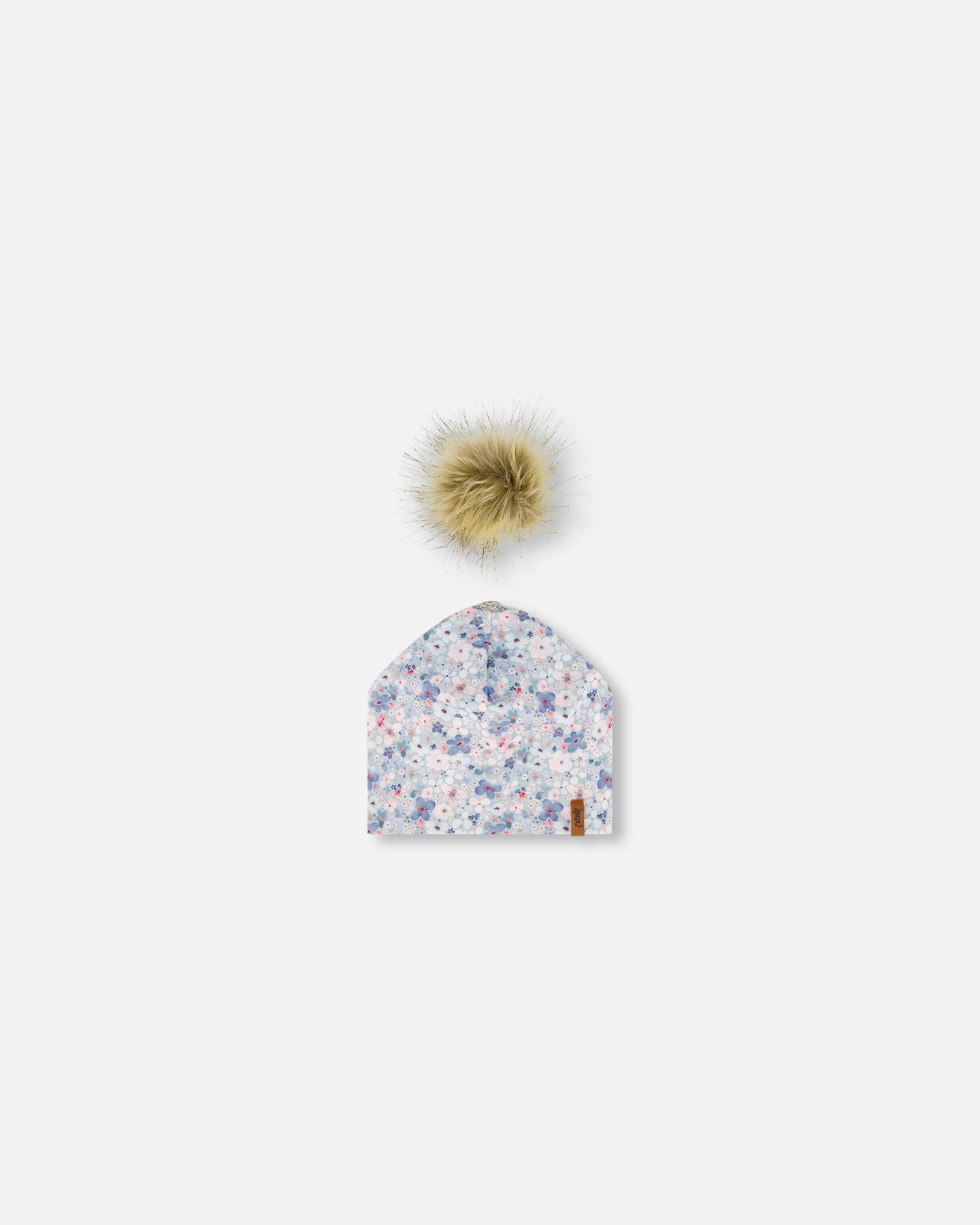 Tuque à pompon mi-saison Fleuris F30W20