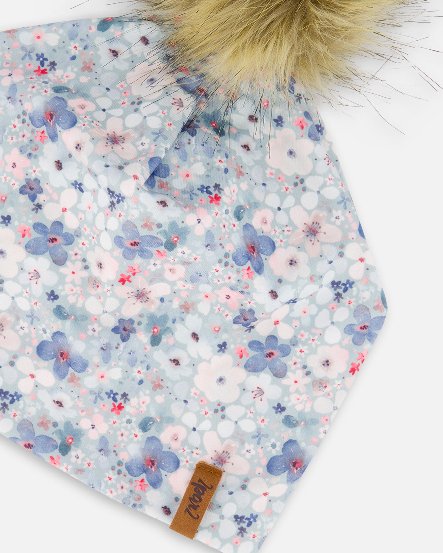 Tuque à pompon mi-saison Fleuris F30W20