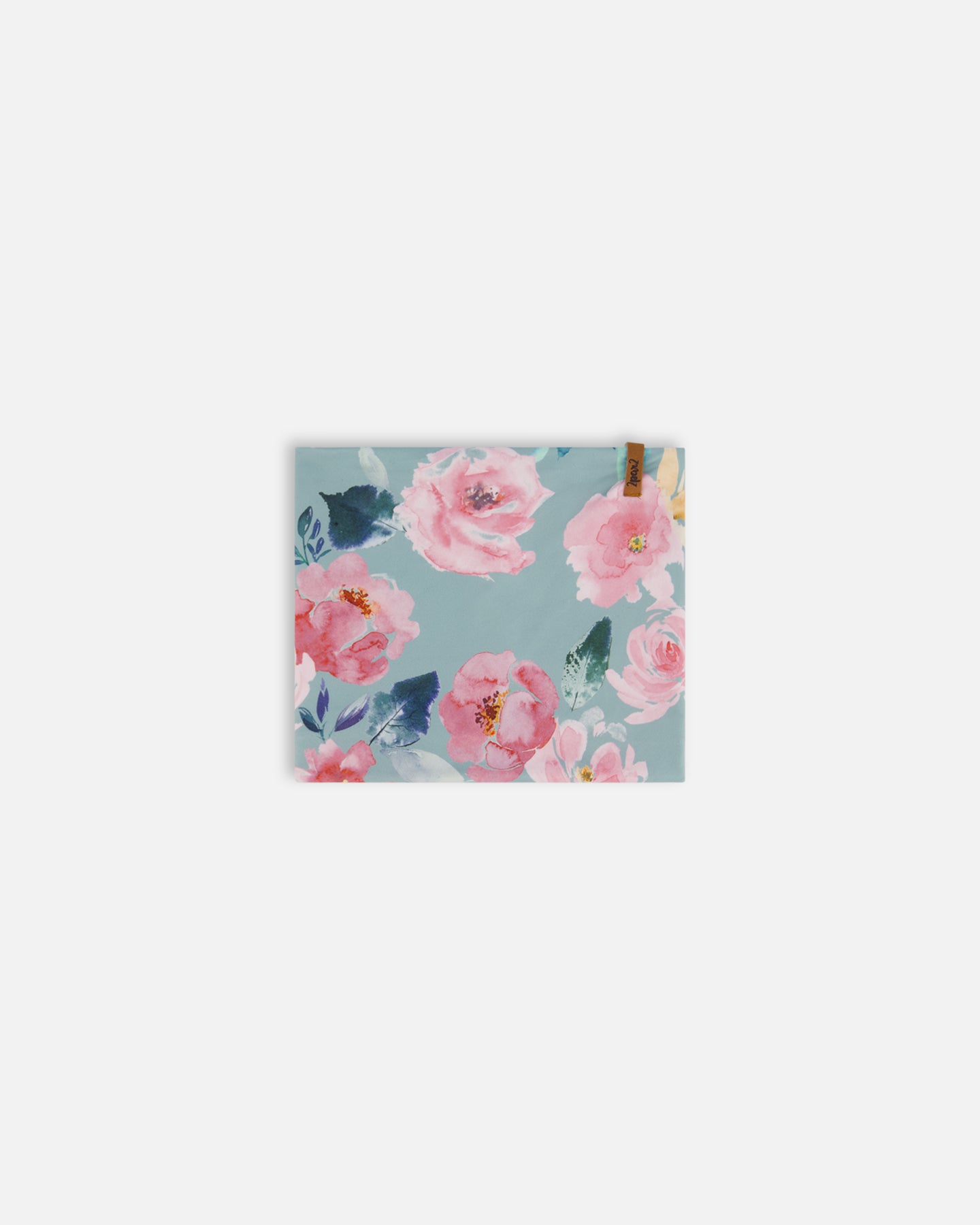 Cache-cou mi-saison imprimé de Roses F30W21