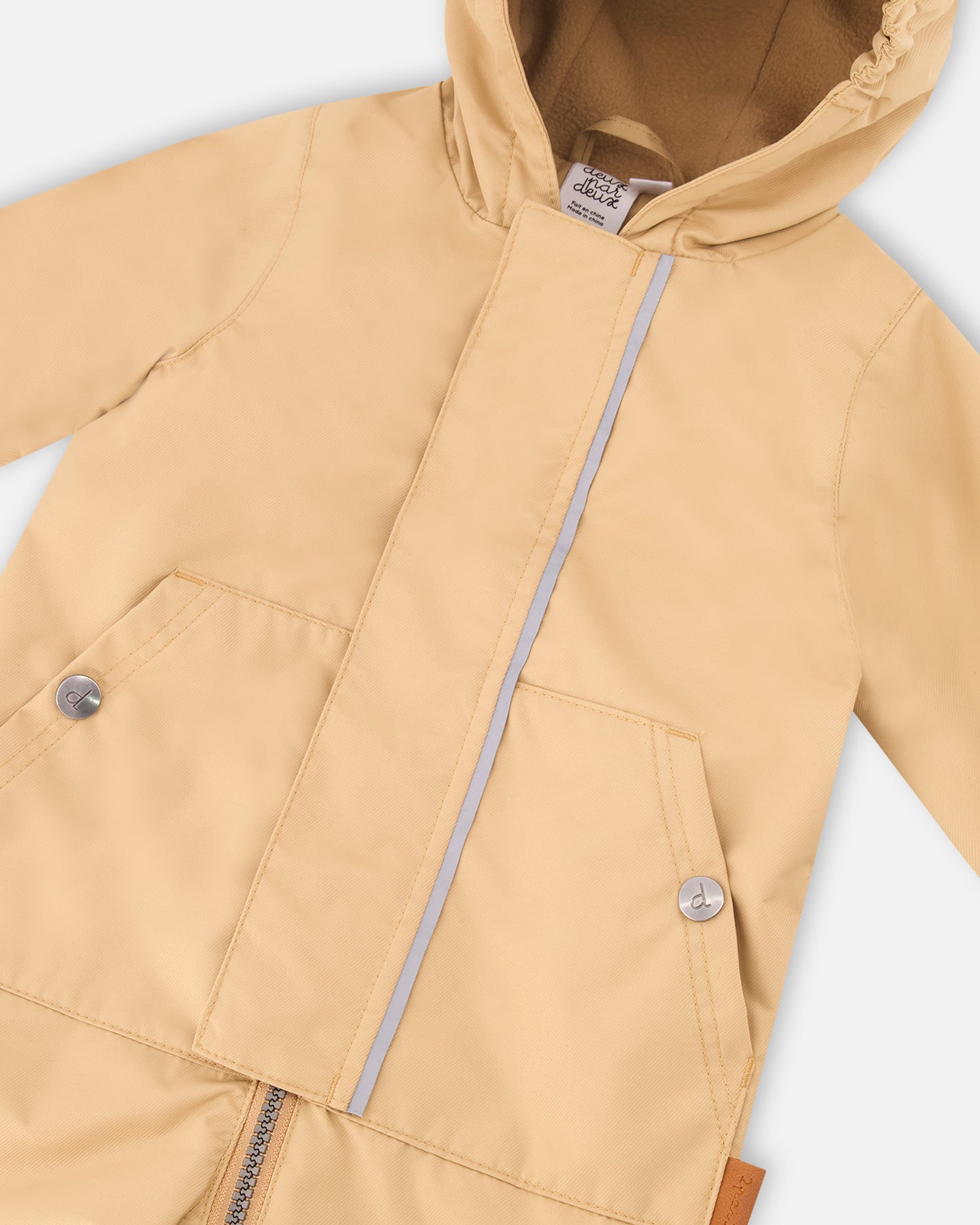 Boutique Petites Fleurs - Ensemble mi-saison une pièce pour bébé pacane F30W65 - Deux par Deux