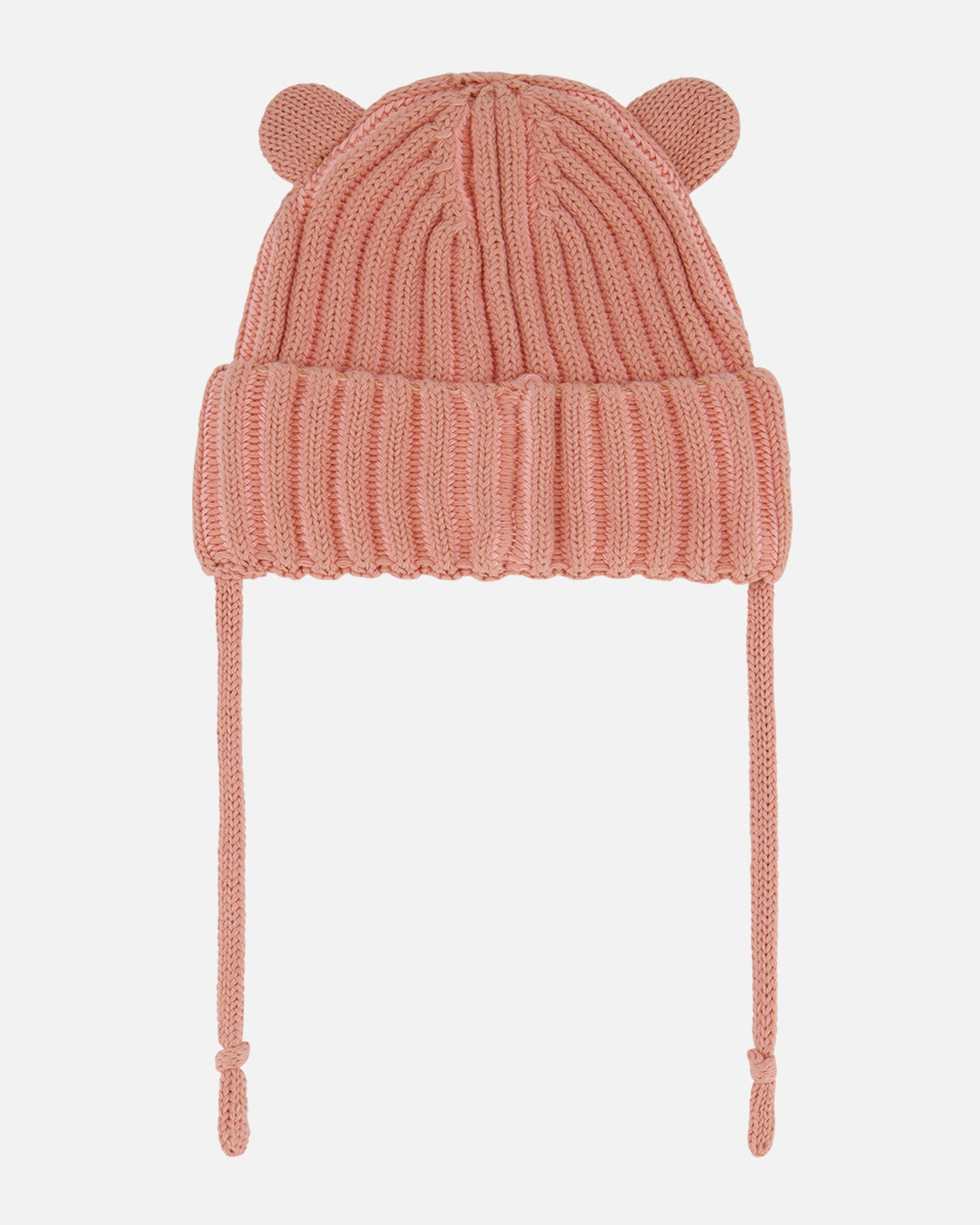 Boutique Petites Fleurs - Tuque en tricot pour bébé Vieux rose F30WT23 - Deux par Deux