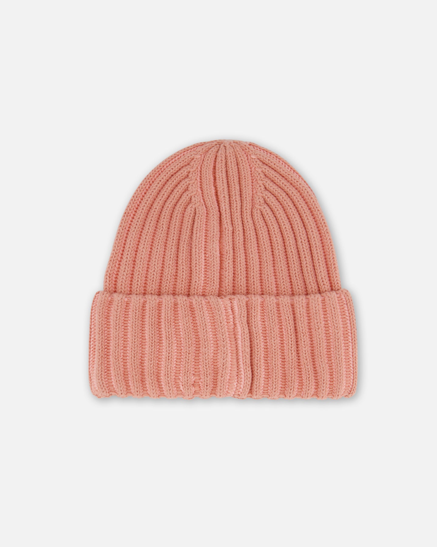 Boutique Petites Fleurs - Tuque en tricot Rose cendré F30WT24 - Deux par Deux
