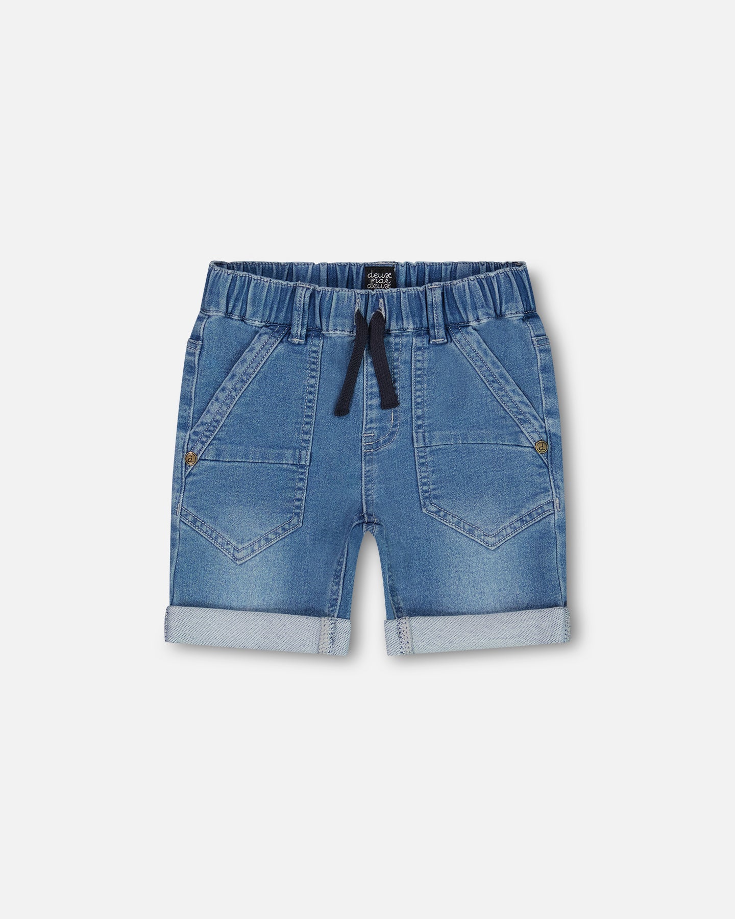 Boutique Petites Fleurs - Short en denim F30YB25 - Deux par Deux