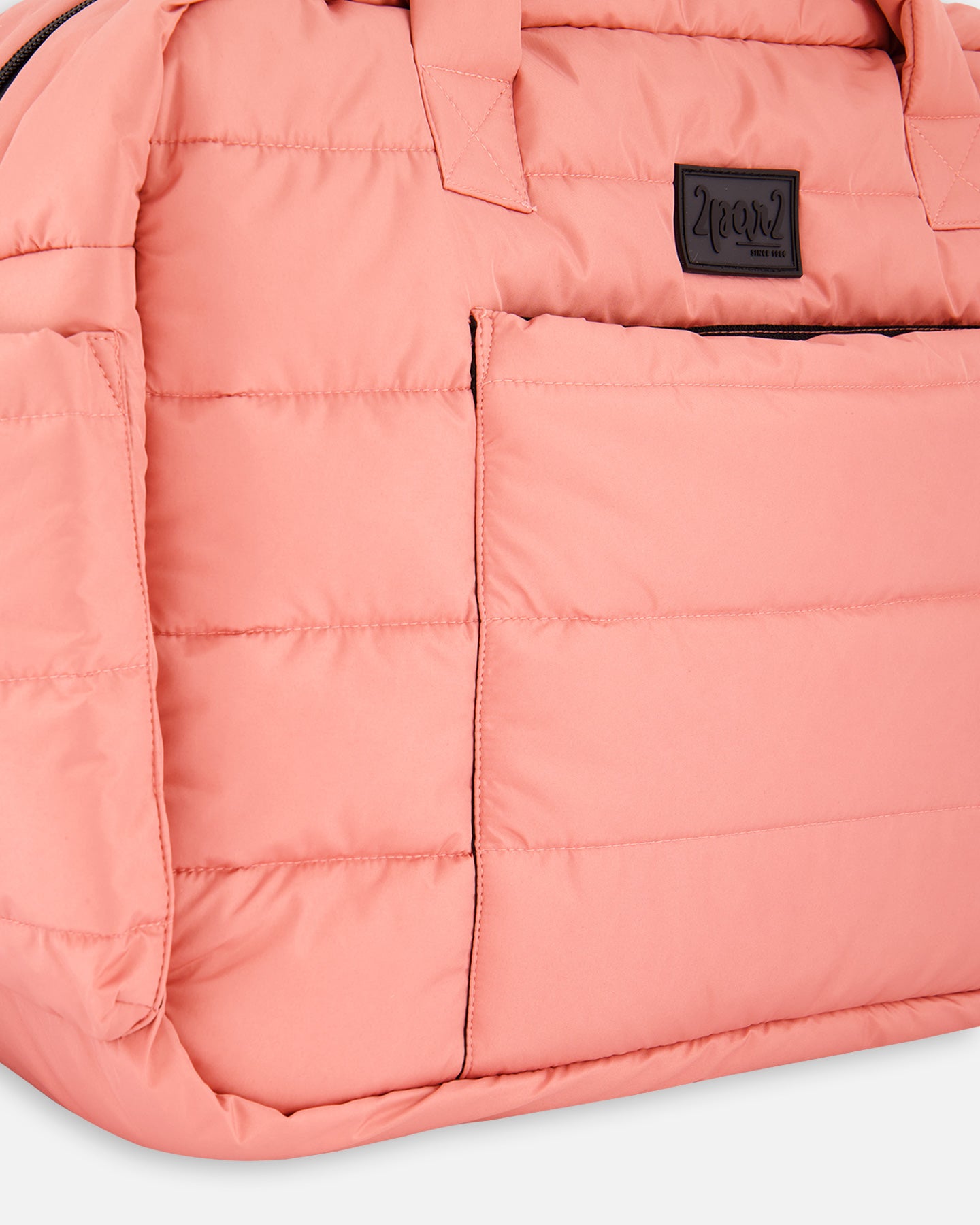 Boutique Petites Fleurs - Sac à couche Deux par Deux Rose cendré F30Z102