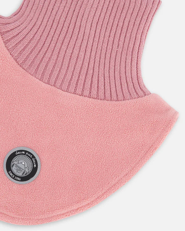 Boutique Petites Fleurs / Cache-cou rose pâle Deux par Deux G10XCOL