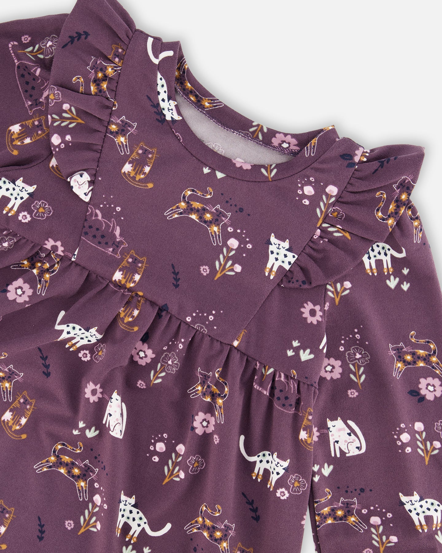 Boutique Petites Fleurs - Robe pour bébé Minoi de minets G20F90 - Deux par Deux