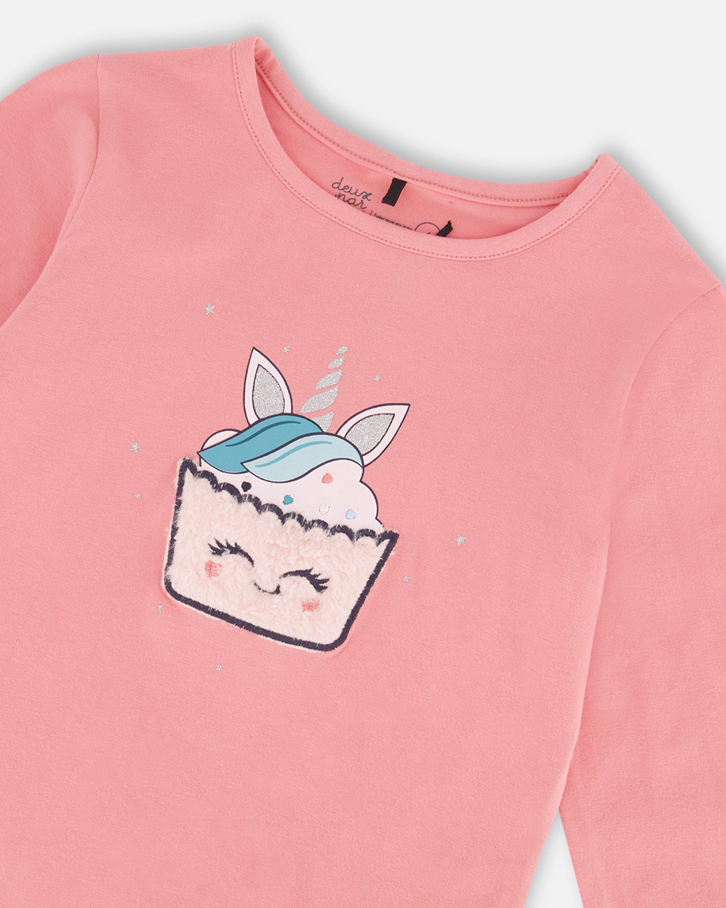 Boutique Petites Fleurs - t-shirt Ma licorne d'argent G20G70 - Deux par Deux