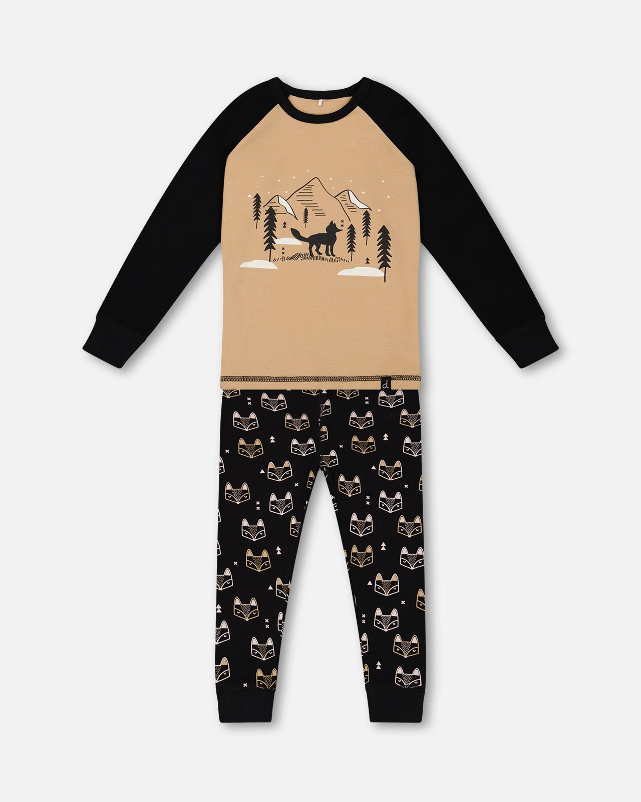 Boutique Petites Fleurs - Pyjama Renards G20PB11 - Deux par Deux