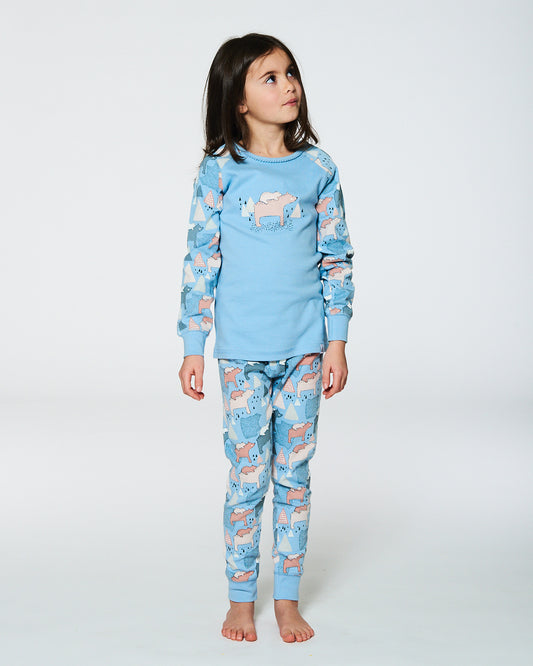 Boutique Petites Fleurs - Pyjama Ours G20PG14 - Deux par Deux