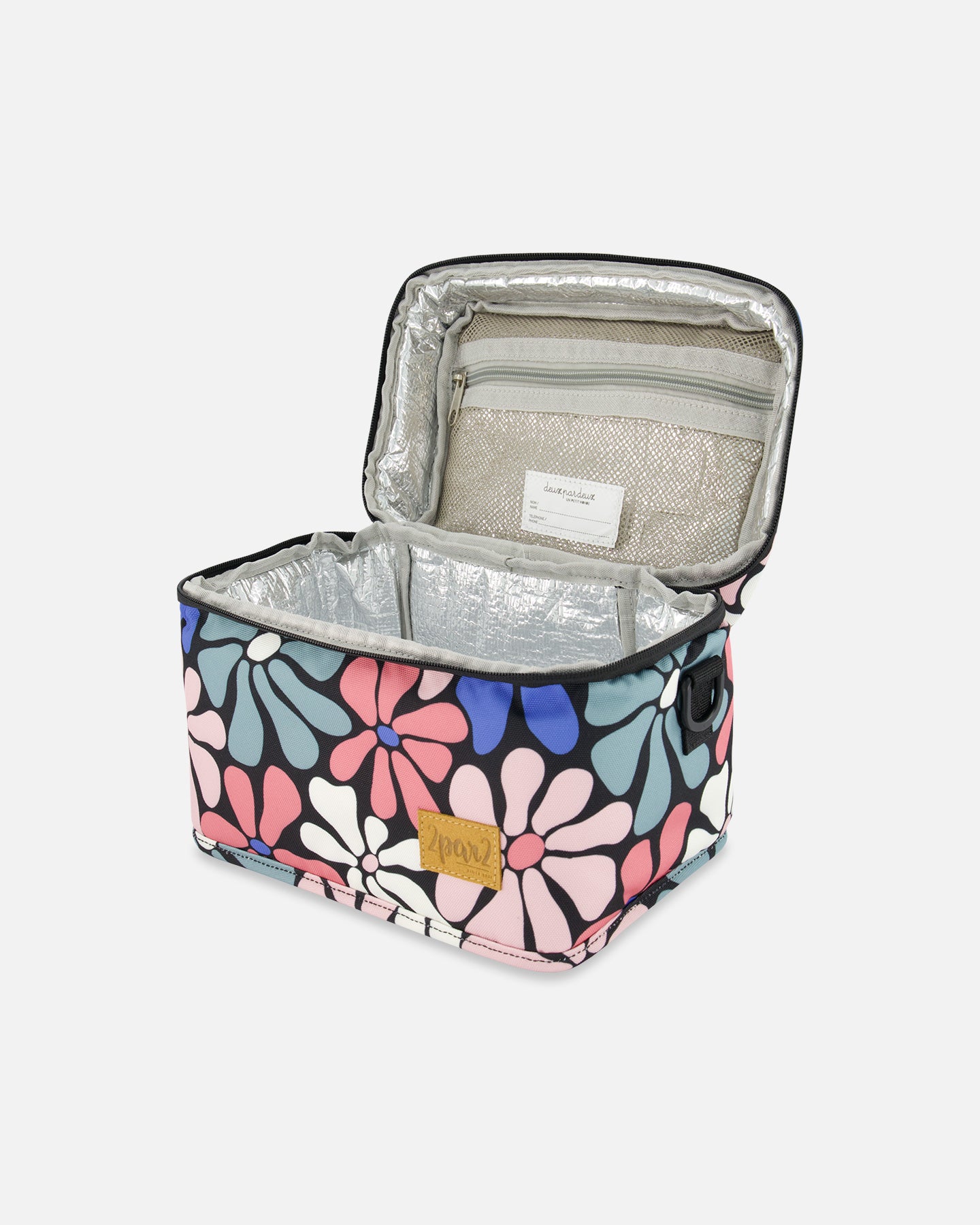 Boutique Petites Fleurs - Boîte À Lunch Imprimé De Fleurs Rétro / G20ZBL_006- Deux par Deux