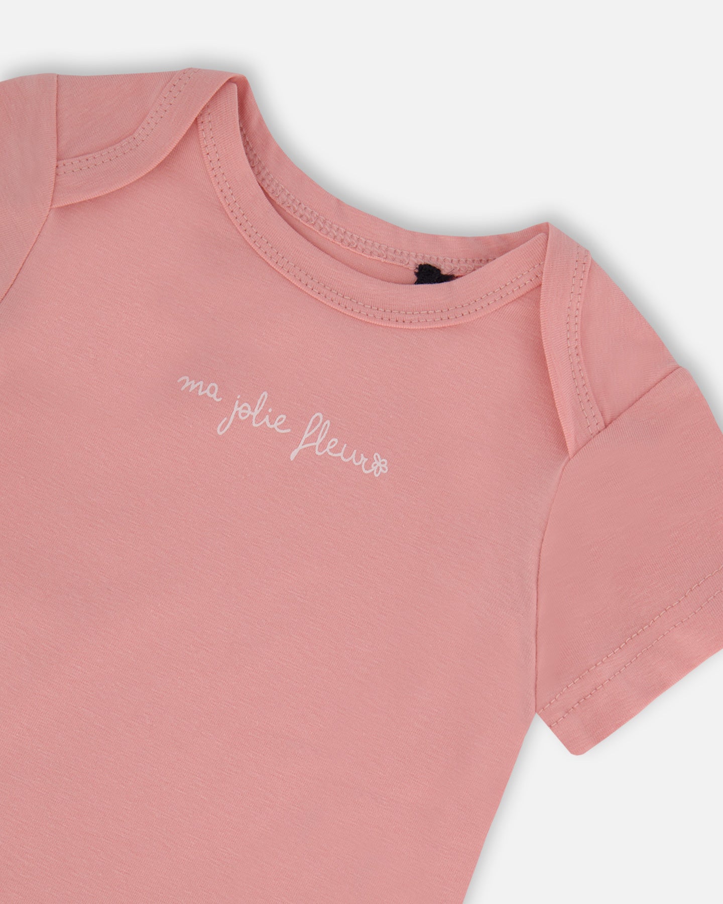 Pantalon évolutif à motifs fleurs roses pour bébé G30A20