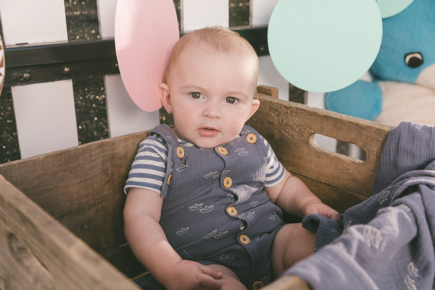 Ensemble 2 pièces marine pour bébé G30D13