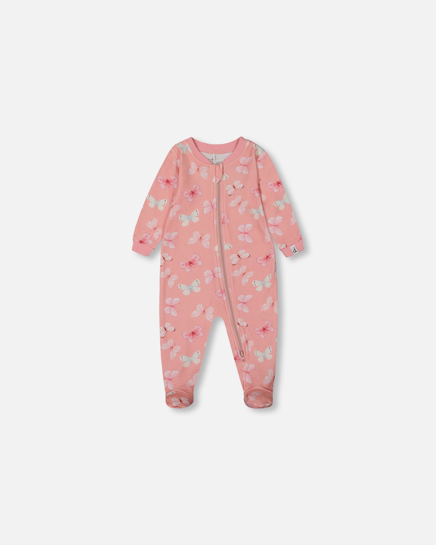 Pyjama papillons roses et bleus pour bébé G30PA40