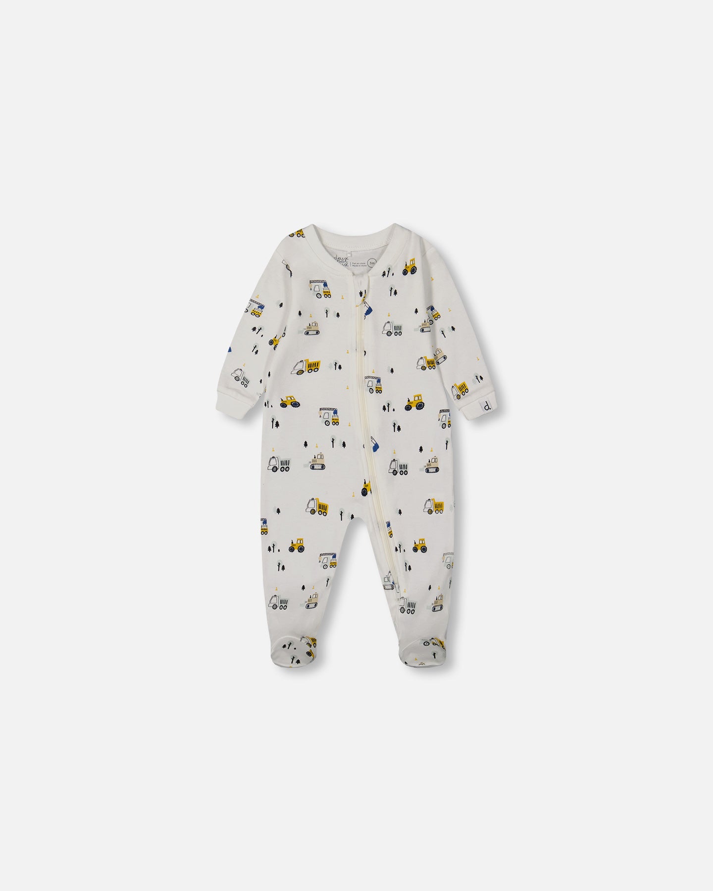 Pyjama camions multicolores pour bébé G30PA40