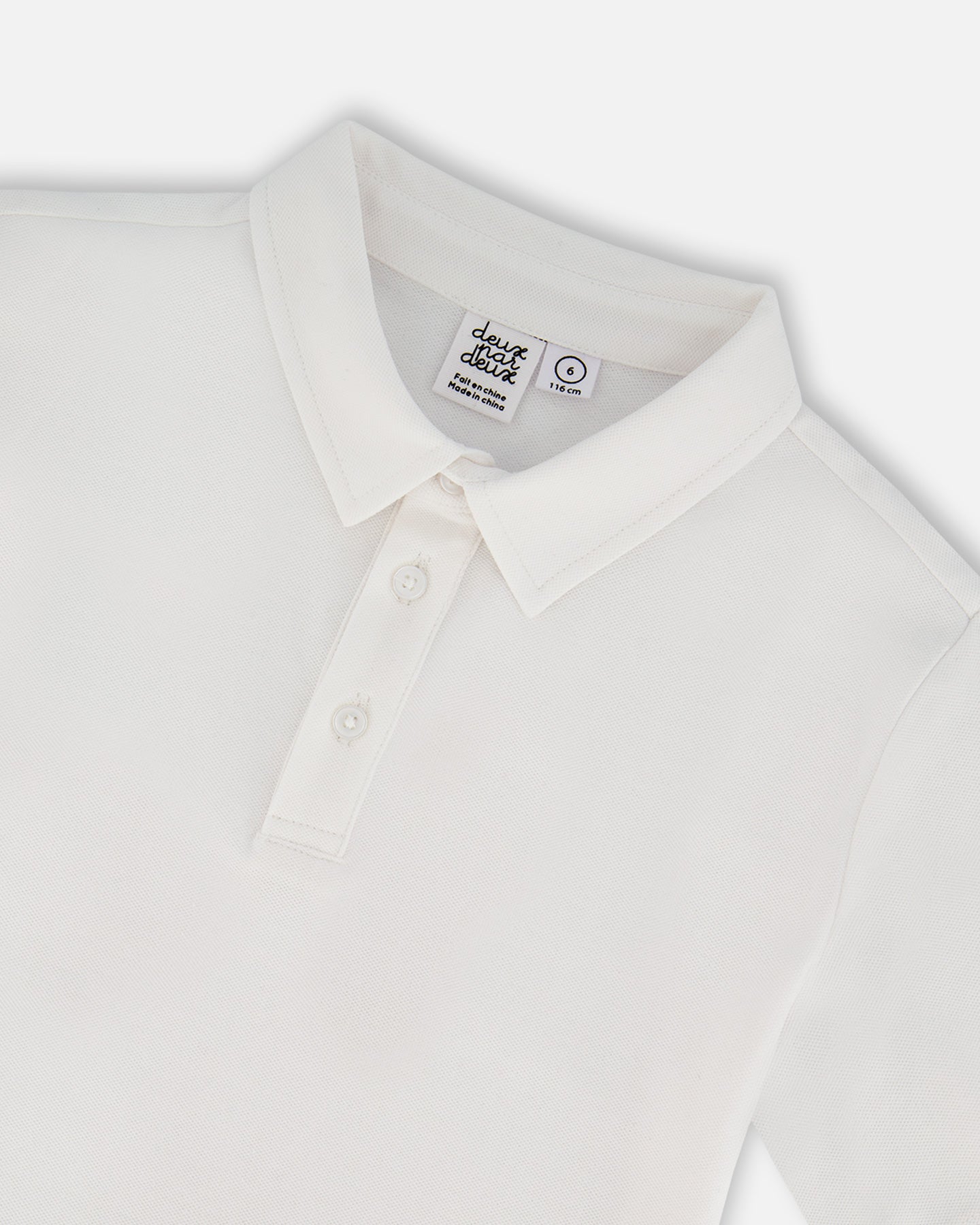 Polo à manches courtes blanc G30R65