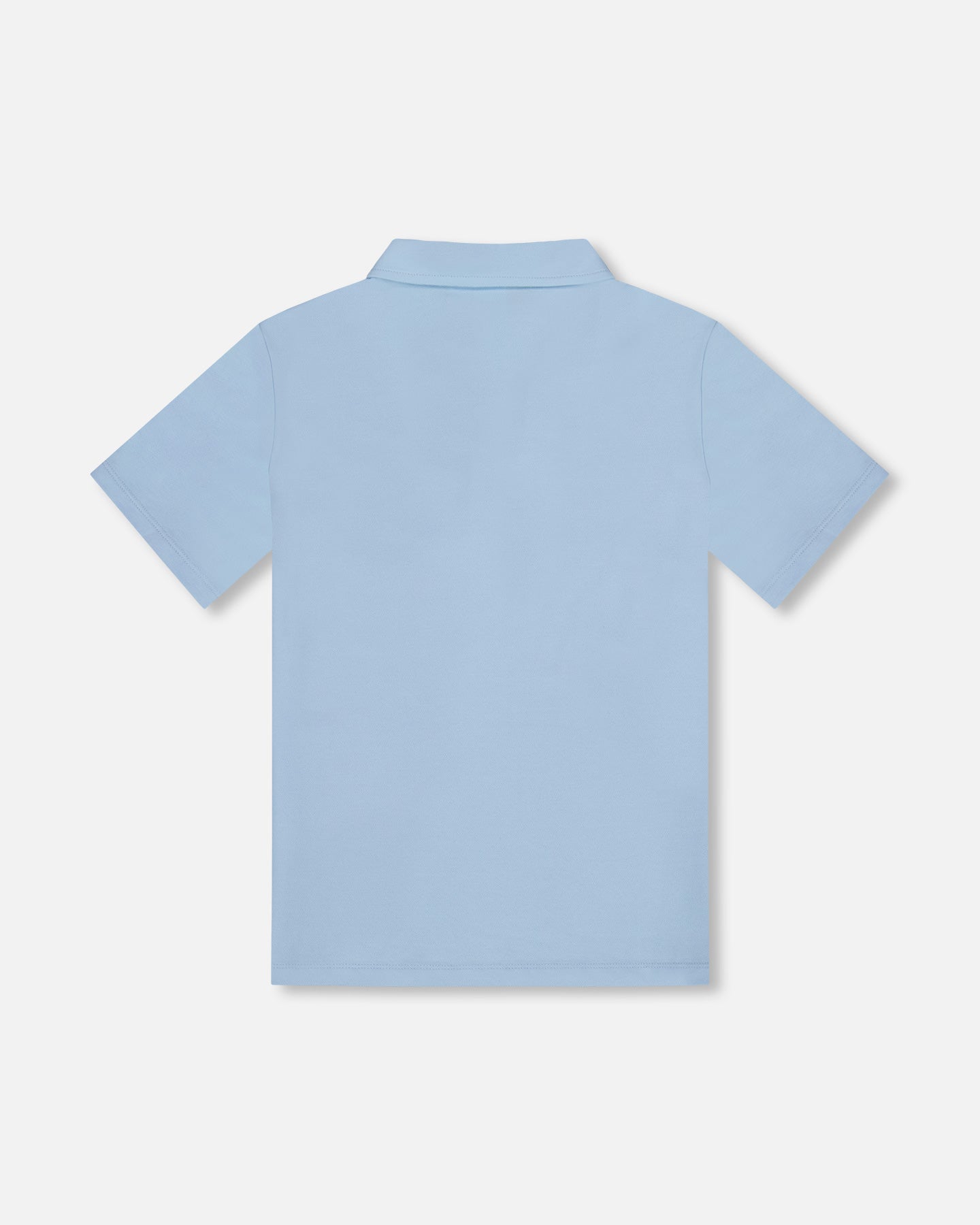 Polo à manches courtes bleu pâle G30R65