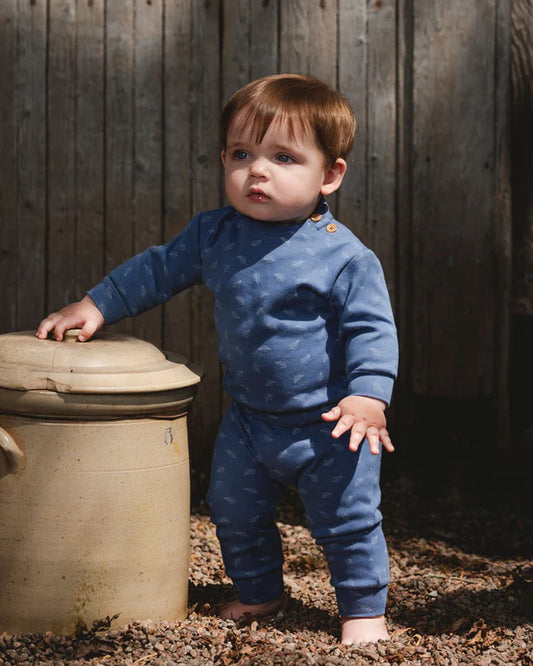 Ensemble Bleu pour bébé  Les 3 ours  H20D11
