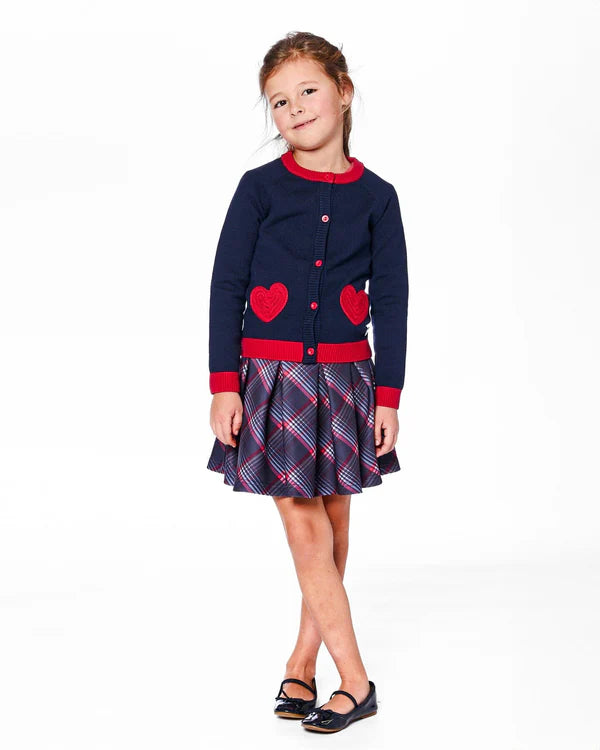 Veste en tricot tartes aux pommes H20IT85