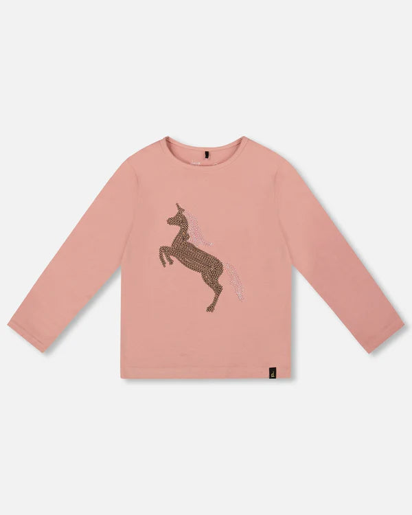T-shirt Un amour de licorne H20K71