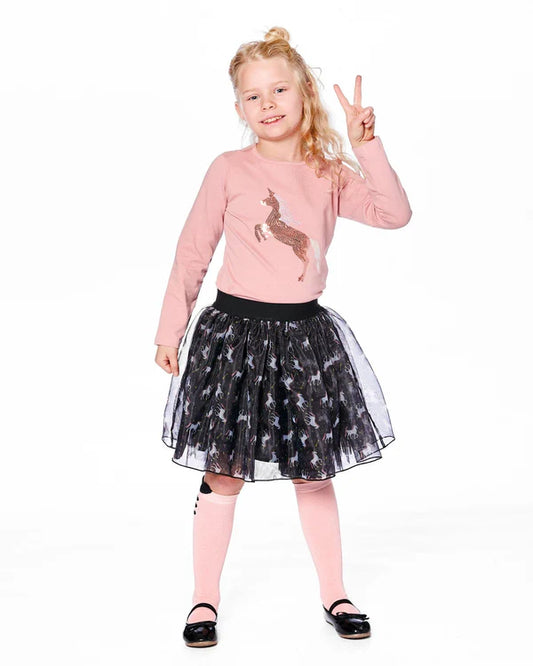 T-shirt Un amour de licorne H20K71