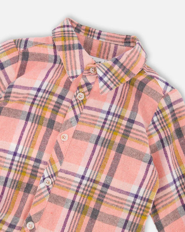 Robe à carreau Lamas en folie H20M85