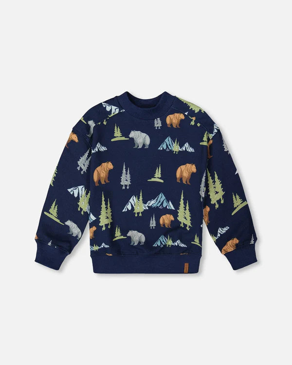 Sweatshirt en molleton Ours H20U37