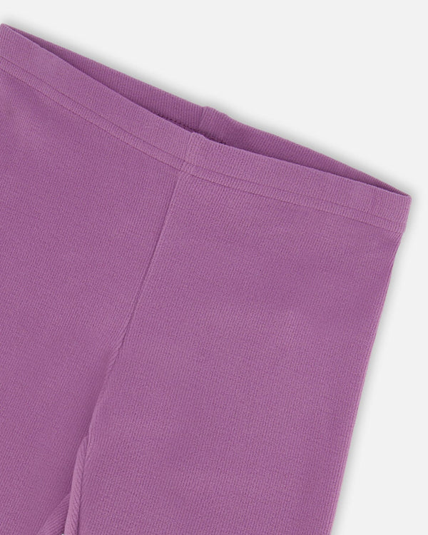 Legging ribe Lavende H20YG60