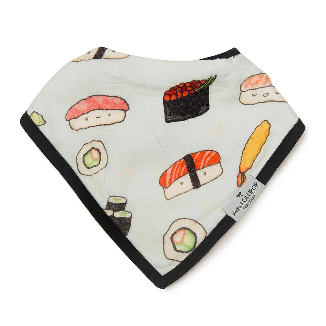 Boutique Petites Fleurs / Bavoirs Bandana Mousseline Paquet de 2 - Sushi / tacos