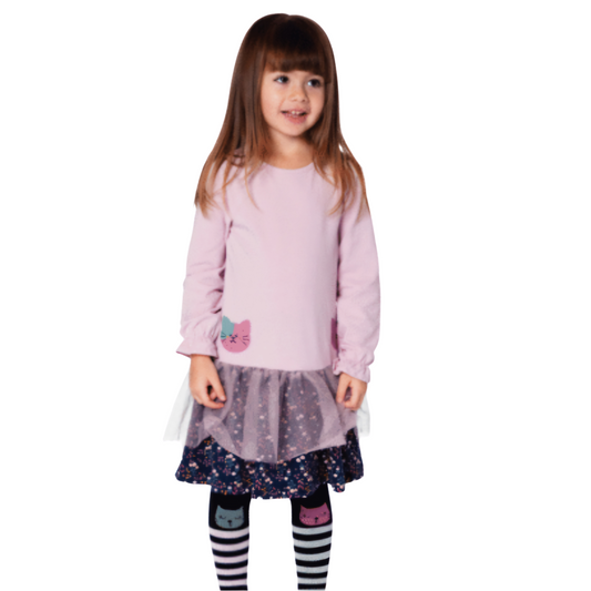 Robe Chat pour bébé et enfant H20E88