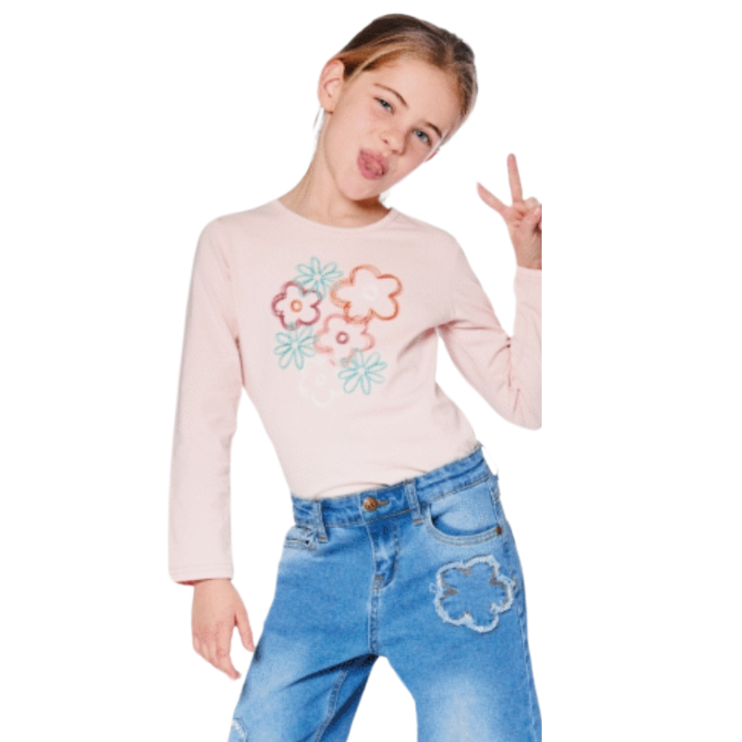 T-shirt à fleurs H20G70