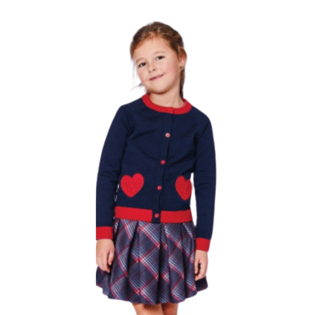 Veste en tricot tartes aux pommes H20IT85