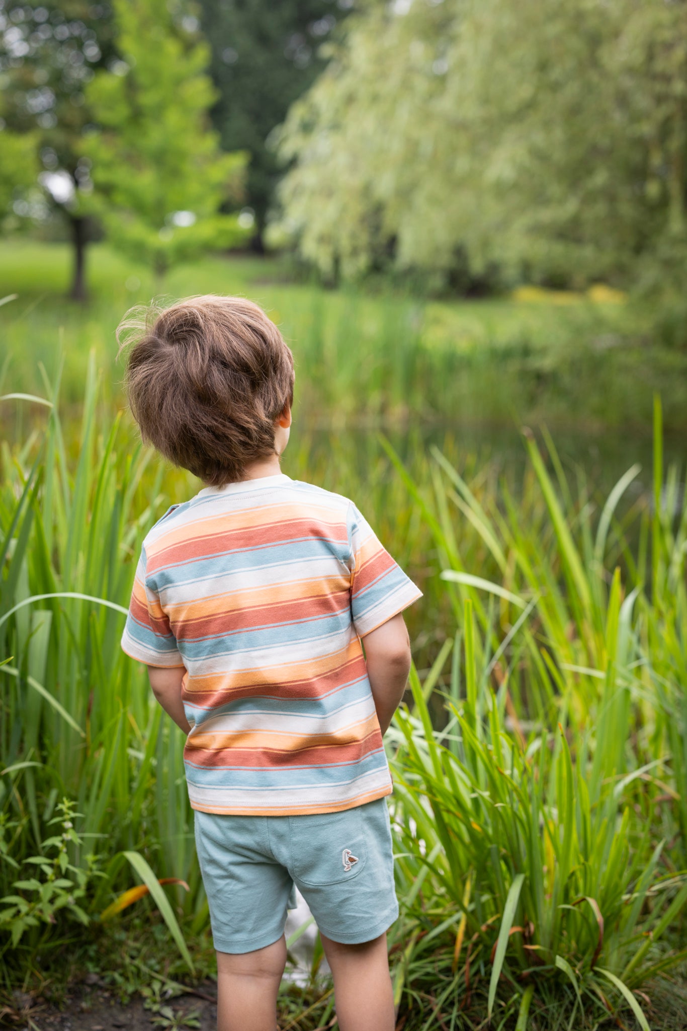 Ensemble deux-pièces pour bébé Surfer la vague S2557-08