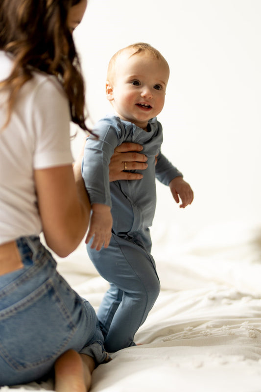 Bonnet Coccoli pour bébé Bleu