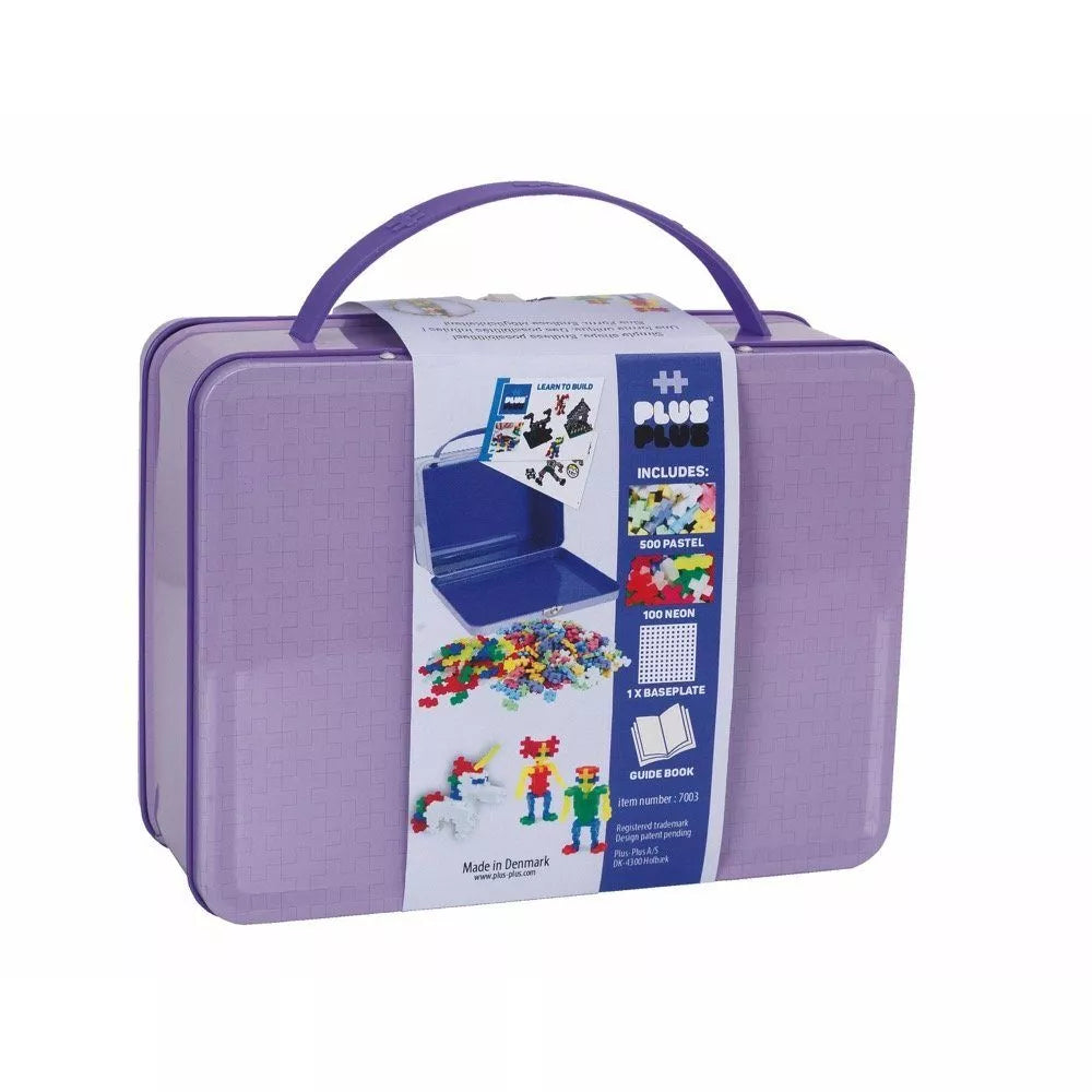 Boutique Petites Fleurs - pastel valisette en métal 600pcs - Plus-Plus