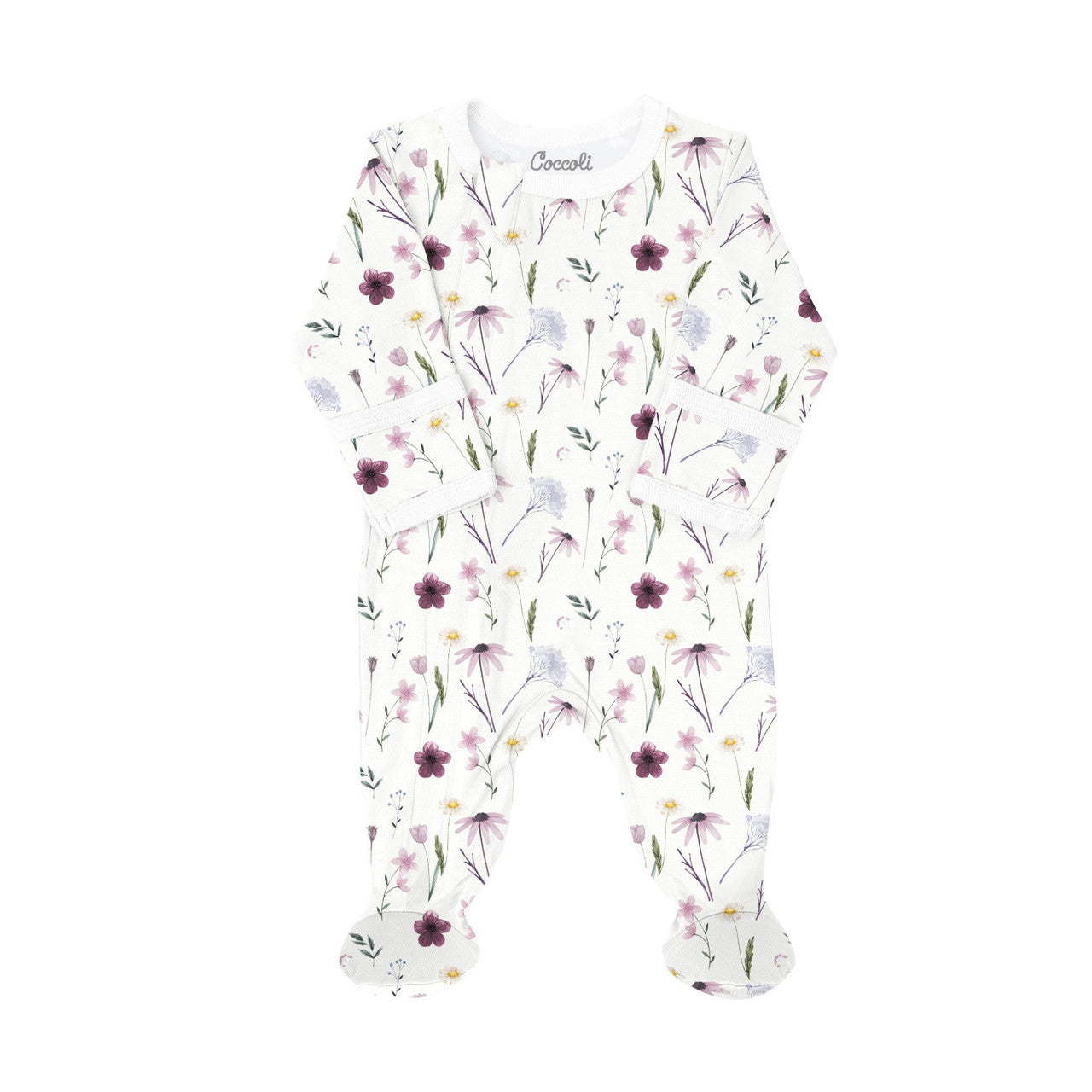 Pyjama Coccoli pour bébé Fleurs PZM5921