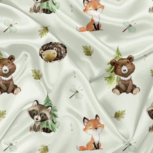 Boutique Petites Fleurs - Couverture Minky Petits randonneurs - Oops