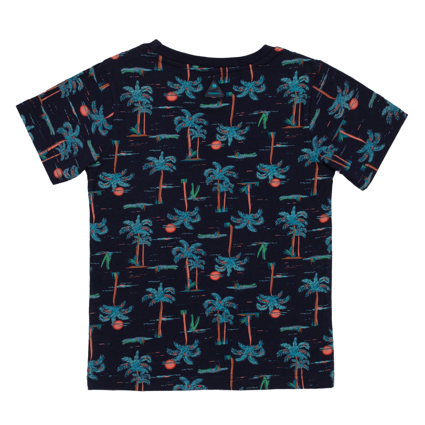 Boutique Petites Fleurs /T-shirt palmier Party Piscine S2403-07 / nano collection