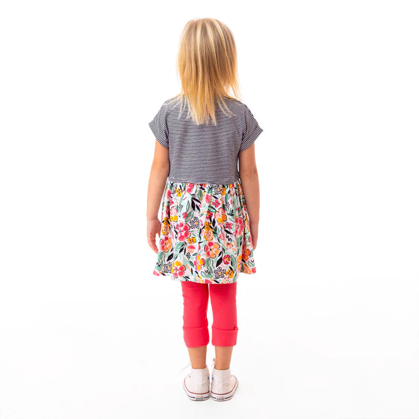Boutique Petites Fleurs/ Tunique à rayure Pique-nique au soleil S2404-11/ Nano collection