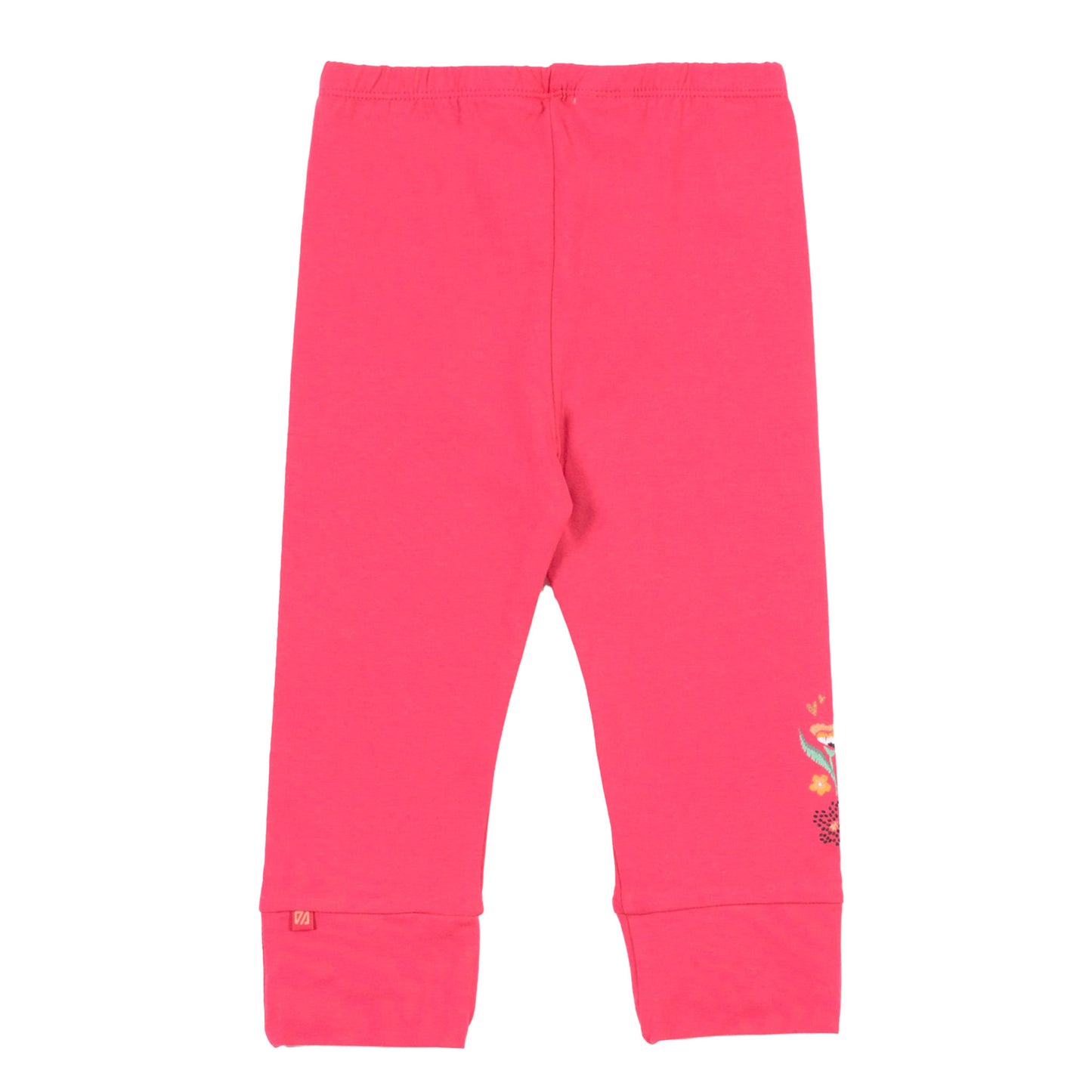 Boutique Petites Fleurs/ Legging 3/4 rose fraisinette Pique-nique au soleil S2404-127/ Nano collection