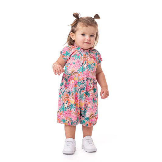 Boutique Petites Fleurs/ Barboteuse pour bébé Mon éléphant d'Asie S2452-09/ Nano collection